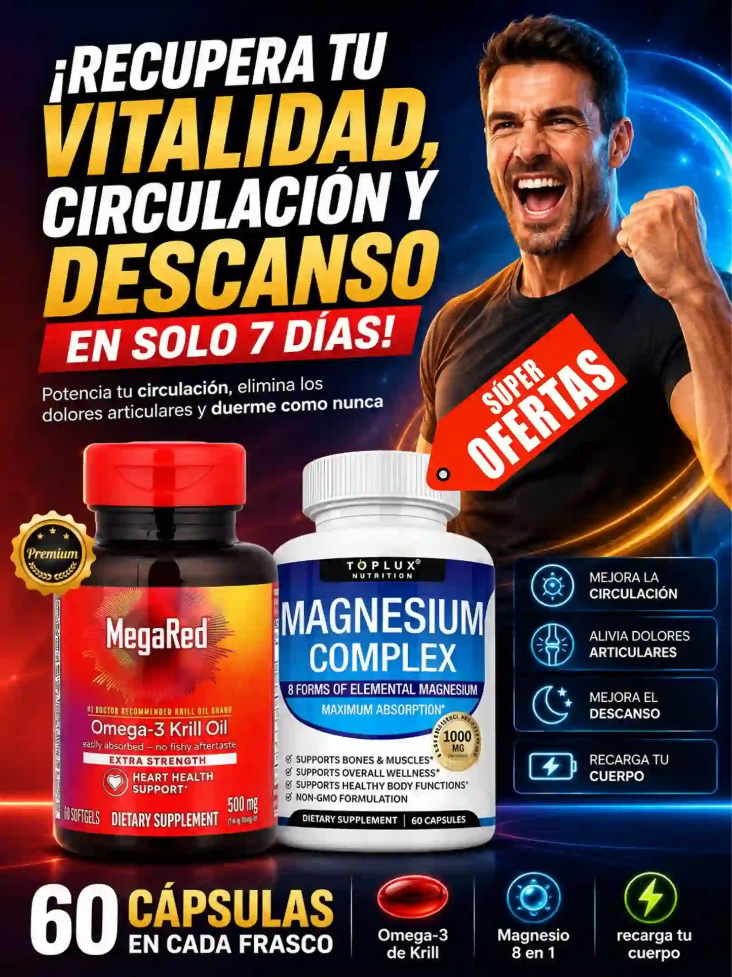 SUPER COMBO MEGA RED & MAGNESIO MULTI-ACCION