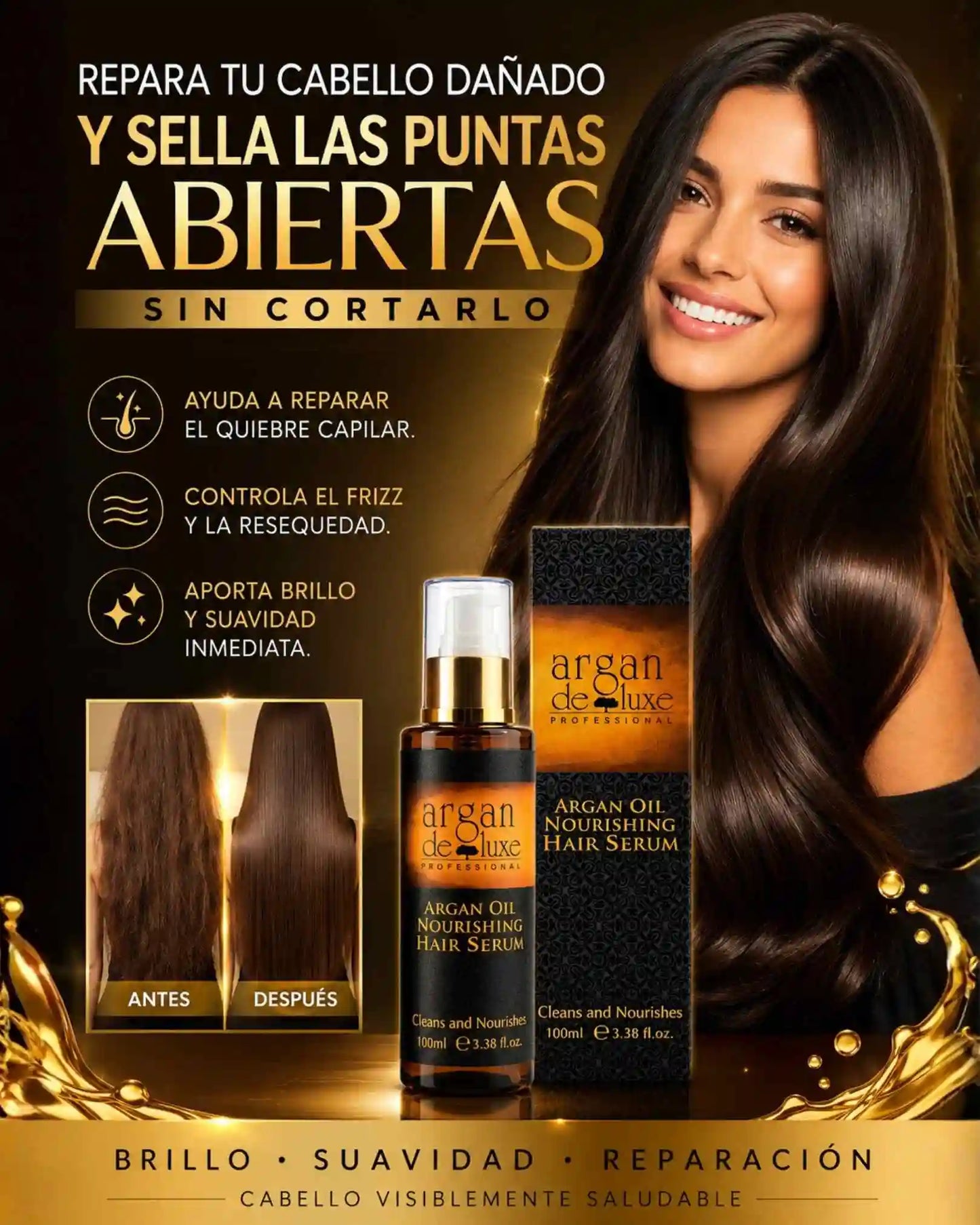 SÉRUM DE ARGÁN REPARADOR CAPILAR