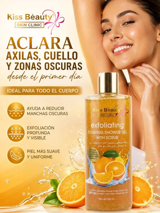 GEL EXFOLIANTE ACLARANTE DE NARANJA