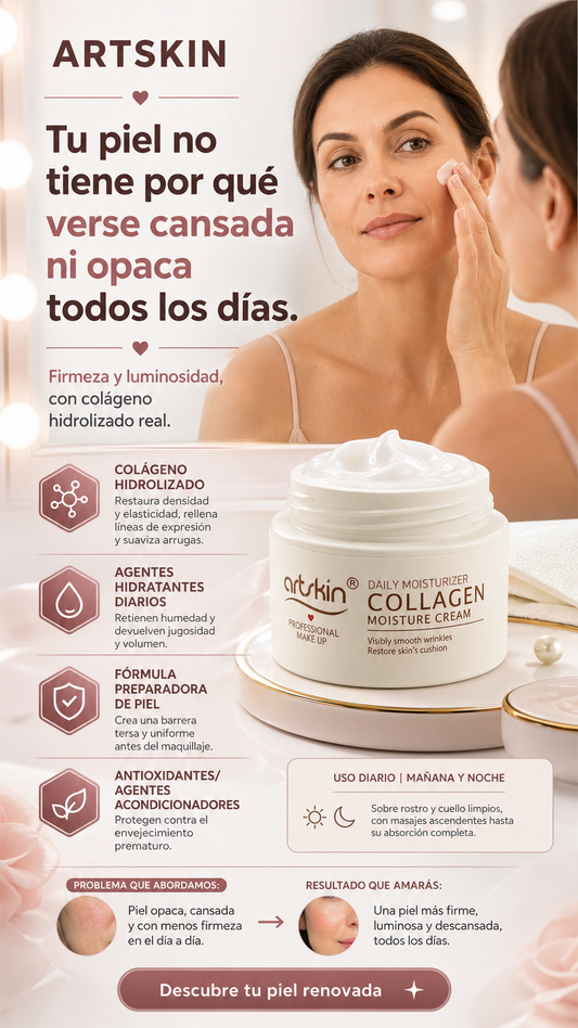 CREMA FACIAL DE COLÁGENO ARTSKIN
