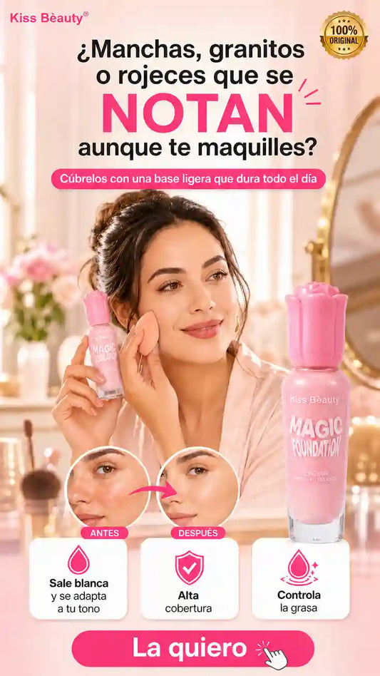 BASE DE MAQUILLAJE PARA CUALQUIER TONO DE PIEL